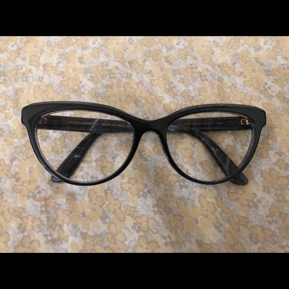 Dolce and Gabbana eye wear